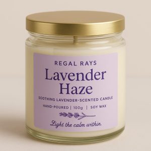Lavender Haze- Jar Candle