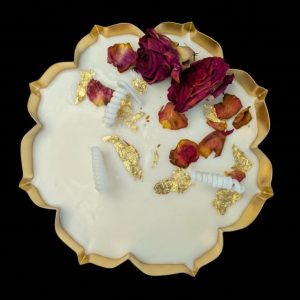 Lotus Urli bowl candle Medium