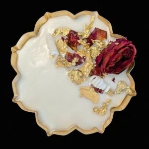 Lotus Urli bowl candle small