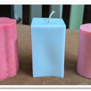 Pillar candle set
