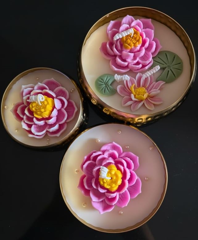 Round urli set , 3 pcs